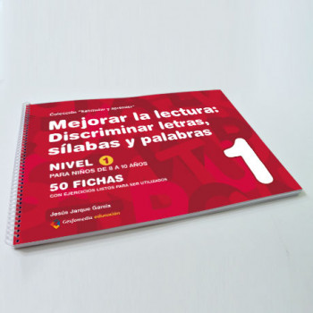 Mejorar la lectura: discriminar letras, sílabas y palabras NIVEL 1 (8-10 años)